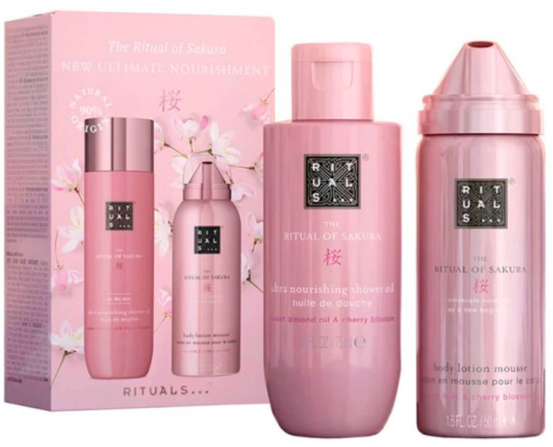 Набор 2 в 1 The Ritual of Sakura New Ultimate Nourishment Rituals