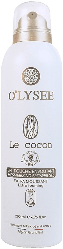 Гель-пена для душа очищающая Extra Foaming Shower Gel Le cocon O'LYSEE, 200 мл