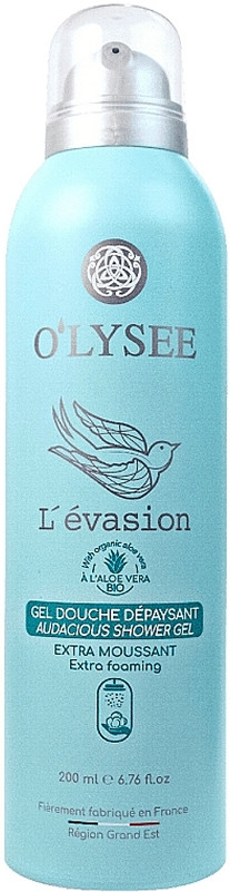 Гель-пена для душа очищающая Extra Foaming Shower Gel L'évasion O'LYSEE, 200 мл