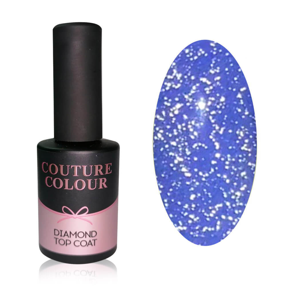 Топ для гель-лаку зі світловідбиваючим ефектом Top Coat Diamond Couture Colour, 9мл на beauty-prof.com Топ для гель-лаку зі світловідбиваючим ефектом Top Coat Diamond Couture Colour, 9мл