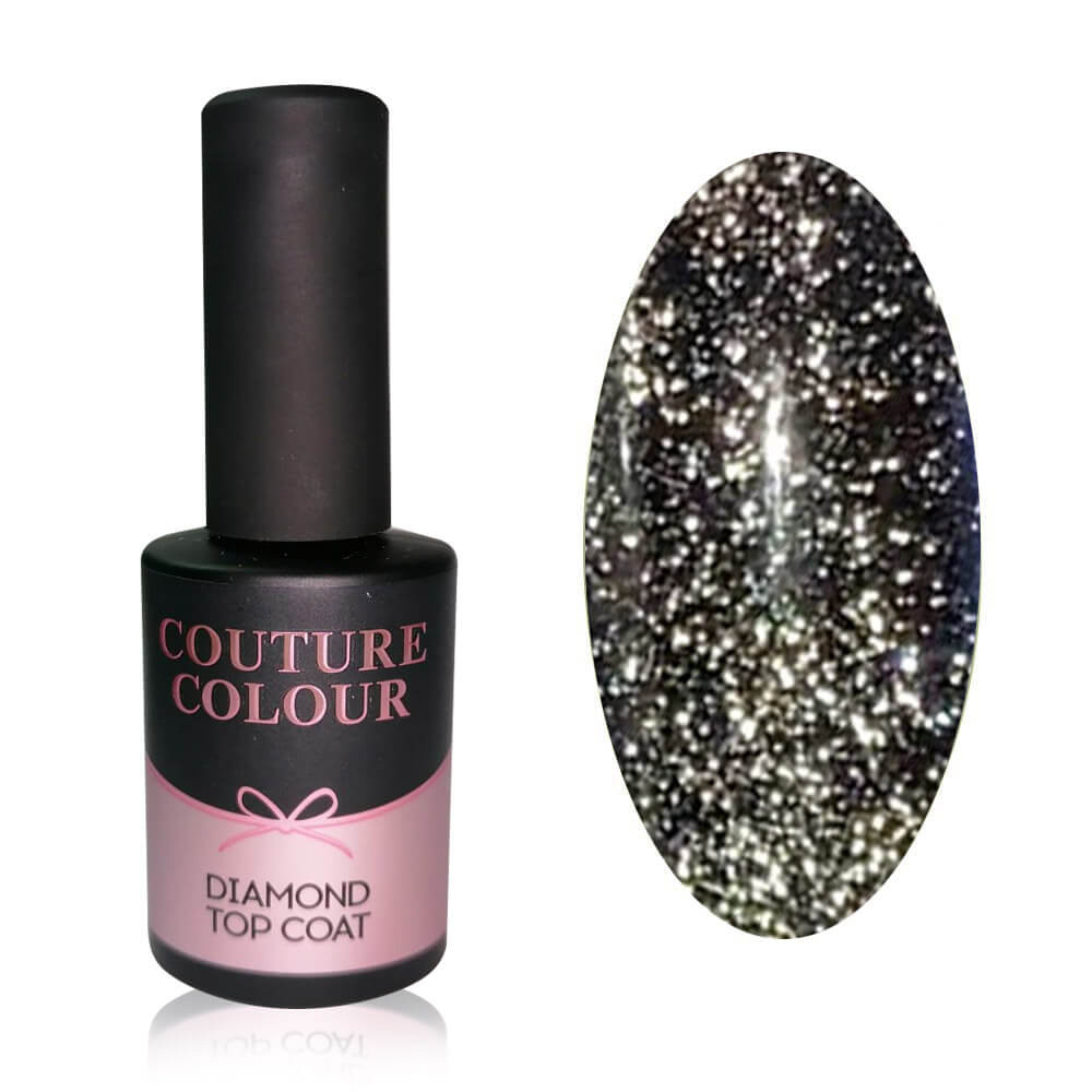 Топ для гель-лаку зі світловідбиваючим ефектом Top Coat Diamond Couture Colour, 9мл на beauty-prof.com Фото 3 Топ для гель-лаку зі світловідбиваючим ефектом Top Coat Diamond Couture Colour, 9мл Фото 3