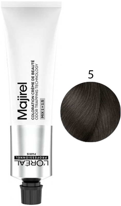 Крем-фарба для волосся стійка 5 Majirel L’Oreal Professionnel, 60 мл