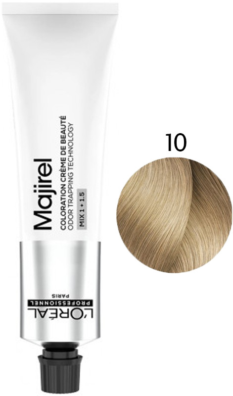 Крем-фарба для волосся стійка 10 Majirel L’Oreal Professionnel, 60 мл