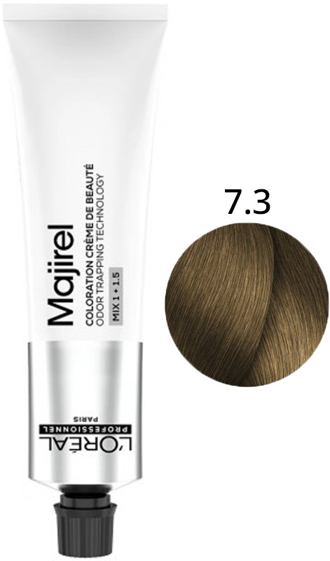Крем-фарба для волосся стійка 7.3 Majirel L’Oreal Professionnel, 60 мл