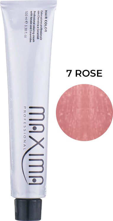 Краска для волос 7 Metallic arctic rose Maxima 100 мл