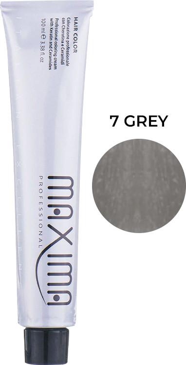 Краска для волос 7 Metallic lunar grey Maxima 100 мл