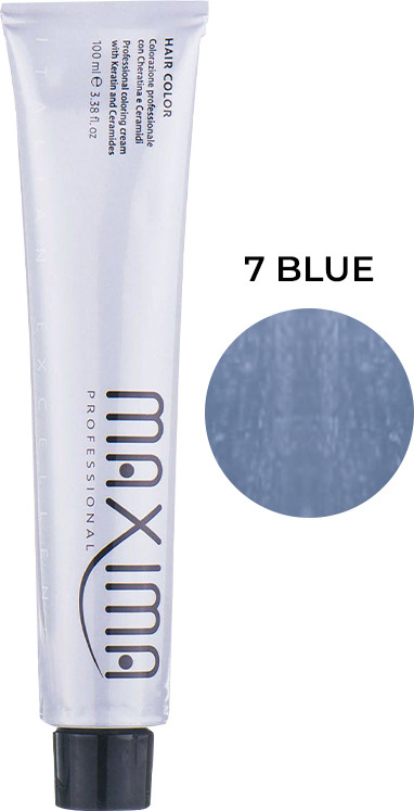 Краска для волос 7 Metallic stone blue Maxima 100 мл