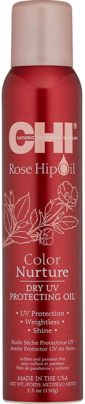 Защитное сухое масло Rose Hip Dry UV Protecting Oil CHI, 150 мл