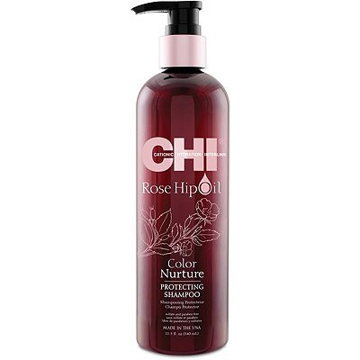 Шампунь на основе масла розы и кератина Rose Hip Oil Shampoo CHI, 355 мл