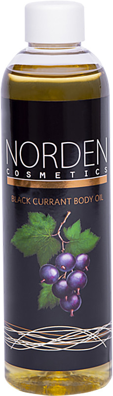 Масло для массажа черная смородина Norden Cosmetics, 250 мл