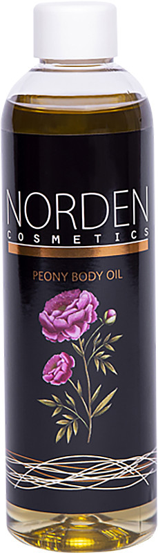 Масло для массажа пионы Norden Cosmetics, 250 мл