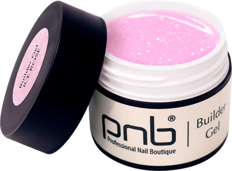 Гель моделювальний крижана троянда Builder Gel PNB,Ice Rose PNB 5 мл