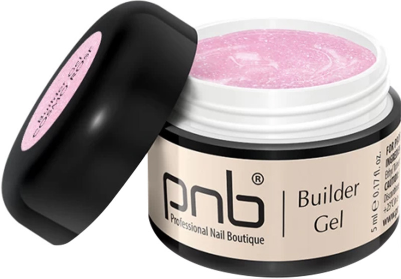 Гель моделюючий рожевий Builder Gel Cosmo Rose PNB,5 мл