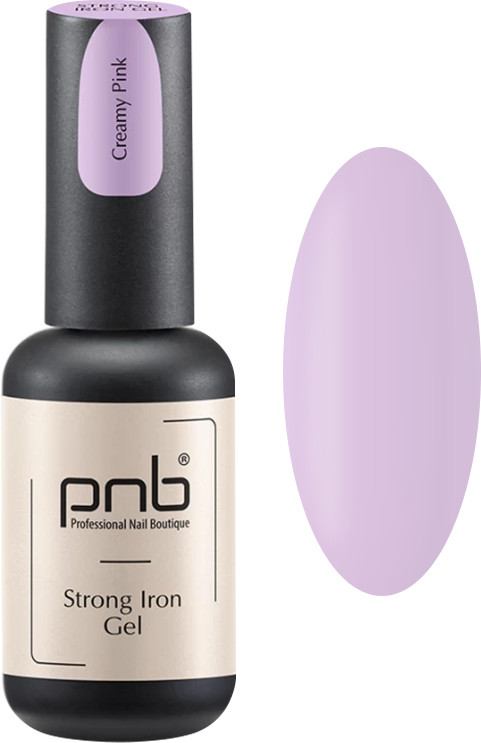 Гель конструирующий Стронг Айрон Strong iron gel Creamy Pink PNB,8 мл
