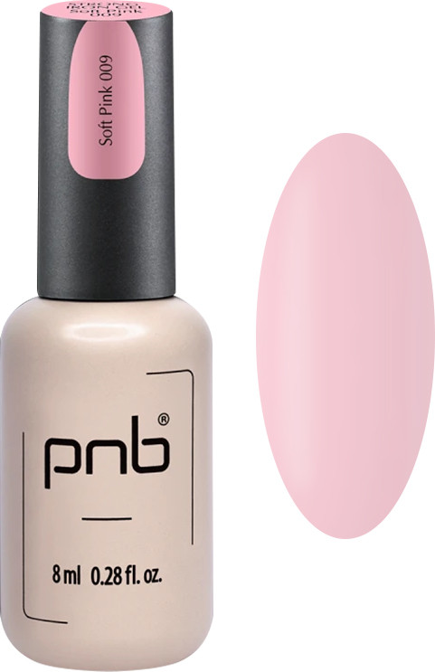 Гель конструювальний Стронг Айрон Strong iron gel Soft Pink PNB, 8 мл