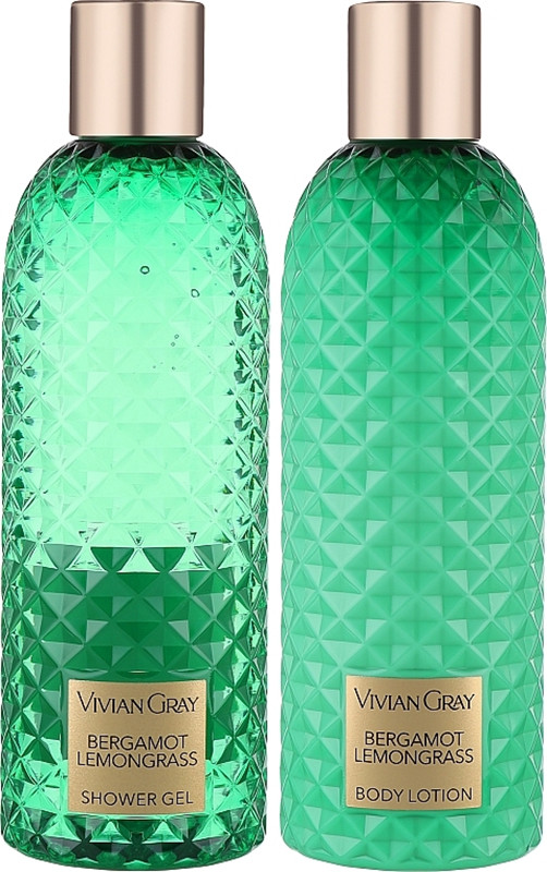 Набор Гель для душа & Лосьон для тела Bergamot & Lemongrass Vivian Gray, 2х300 мл  Фото 2 