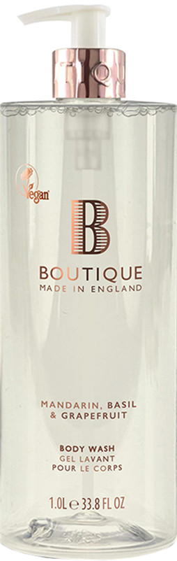 Гель для душу Mandarin, Basil & Grapefruit Boutique, 1000 мл