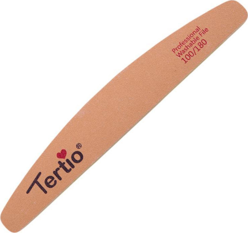 Пилка для нігтів Brown Tertio, 100/180
