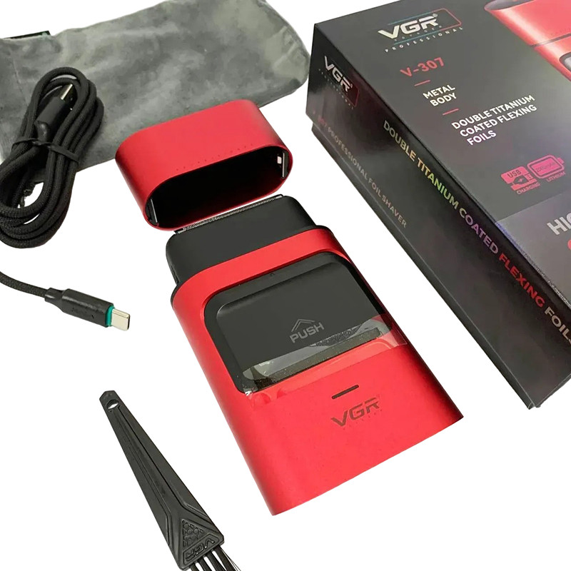 Электробритва V-307 RED VGR  Фото 2 