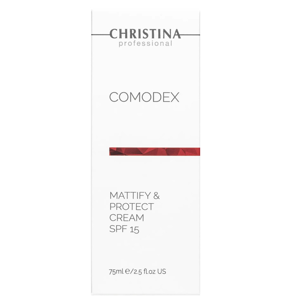 Матуючий захисний крем Comodex Mattify & Protect Cream SPF 15 Christina, 75 мл  Фото 3 