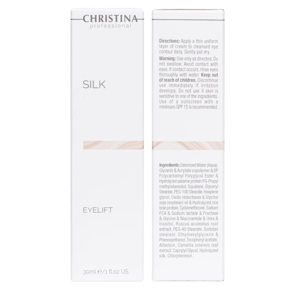 Крем ліфтинг для шкіри навколо очей Silk EyeLift Cream Christina, 30 мл  Фото 2 