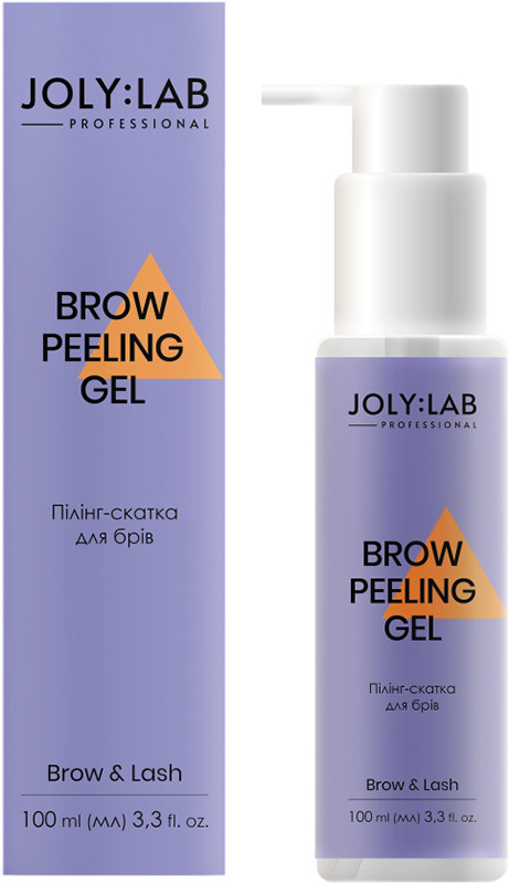 Пилинг-скатка для бровей Brow Peeling Gel Joly:Lab, 100 мл  Фото 2 