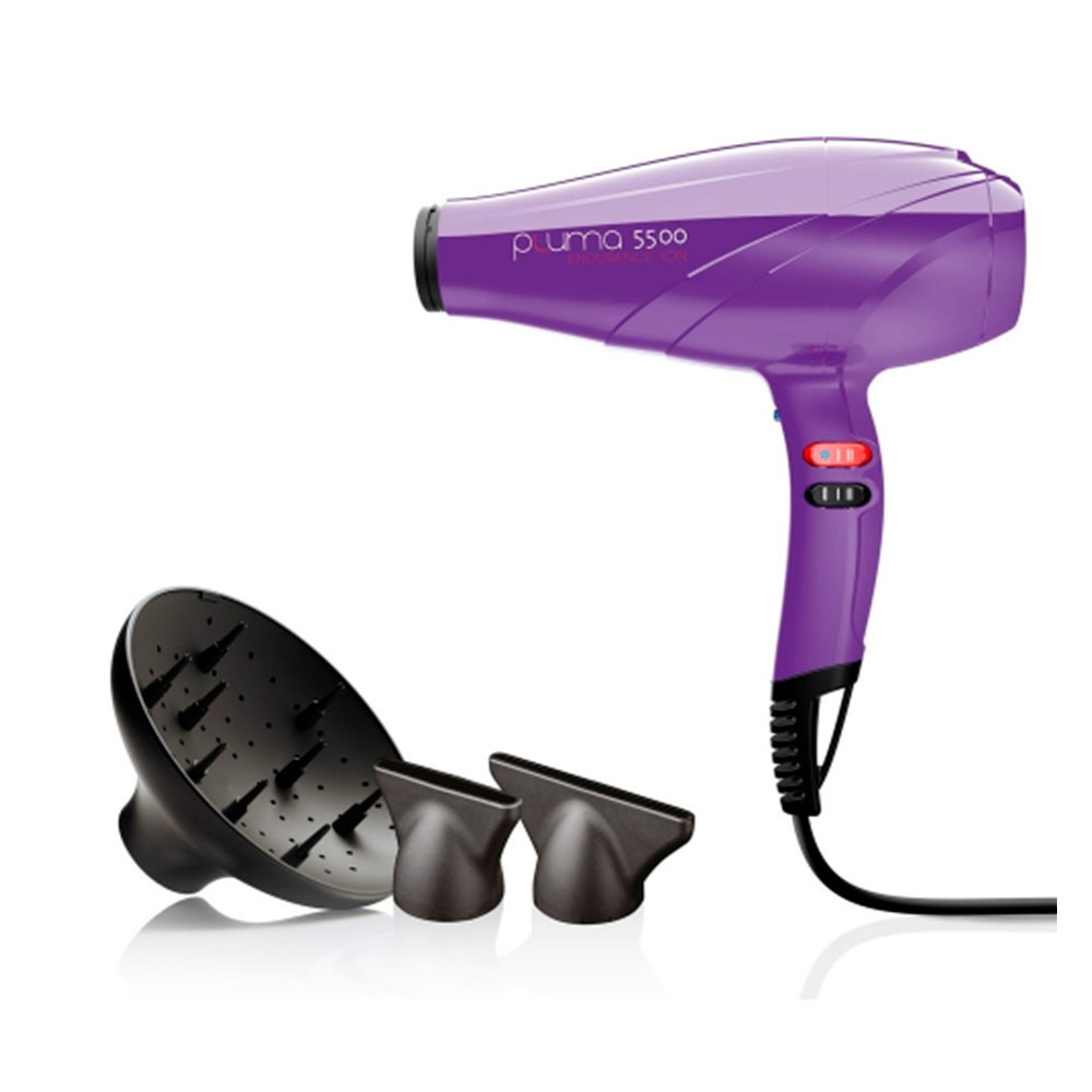 Фен GA.MA PLUMA 5500 ion 2400 W фиолетовый A11.PL5500.VL* на beauty-prof.com Фото 2 Фен GA.MA PLUMA 5500 ion 2400 W фиолетовый A11.PL5500.VL* Фото 2