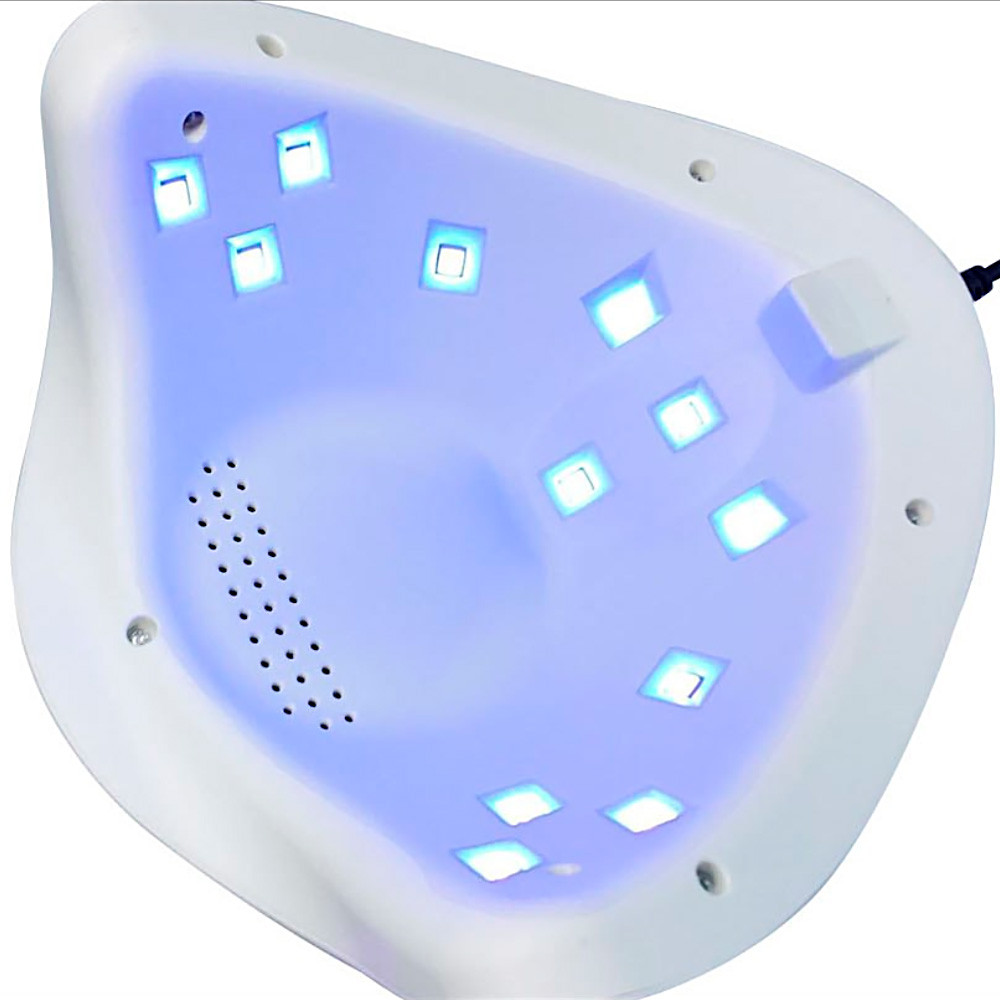 LED/UV Лампа SUN-5 MINI гібридна (з дисплеєм) біла 30 Вт*  Фото 4 