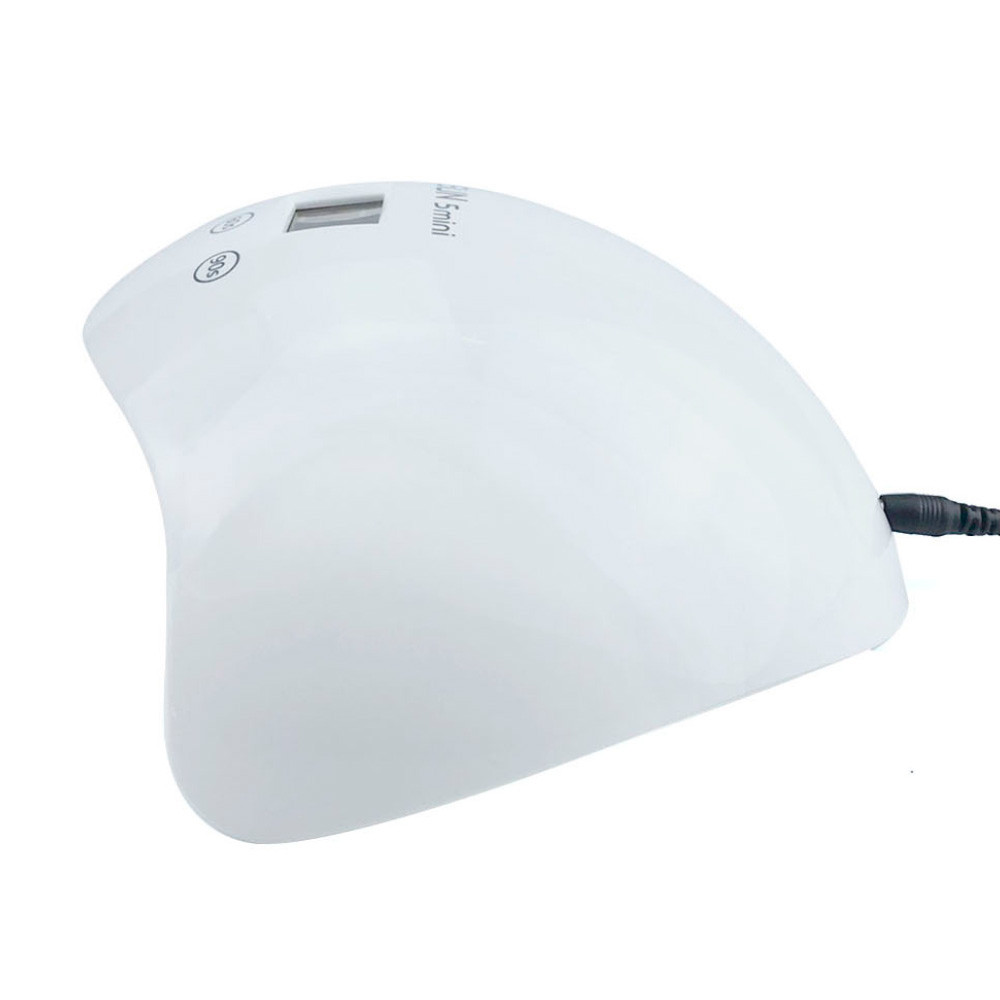LED/UV Лампа SUN-5 MINI гібридна (з дисплеєм) біла 30 Вт*  Фото 5 