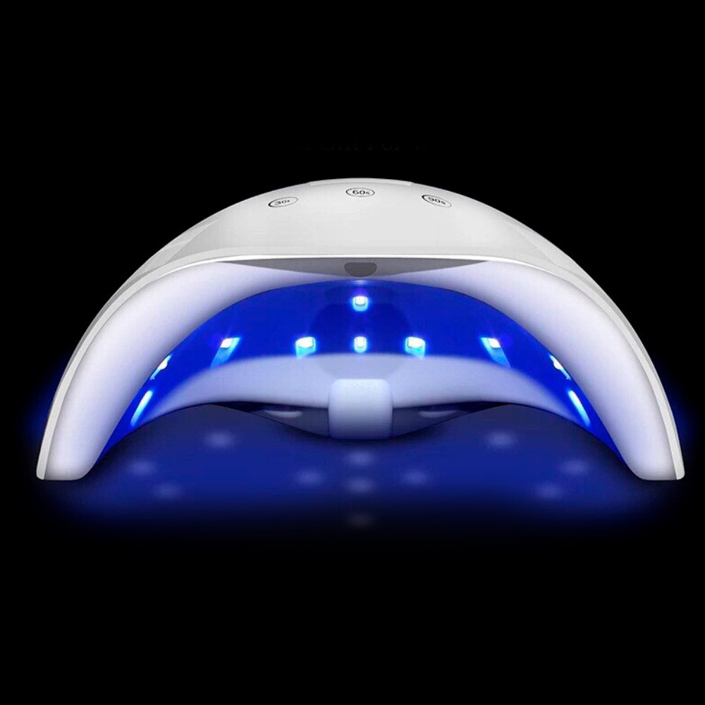 LED/UV Лампа SUN-5 MINI гібридна (з дисплеєм) біла 30 Вт*  Фото 7 