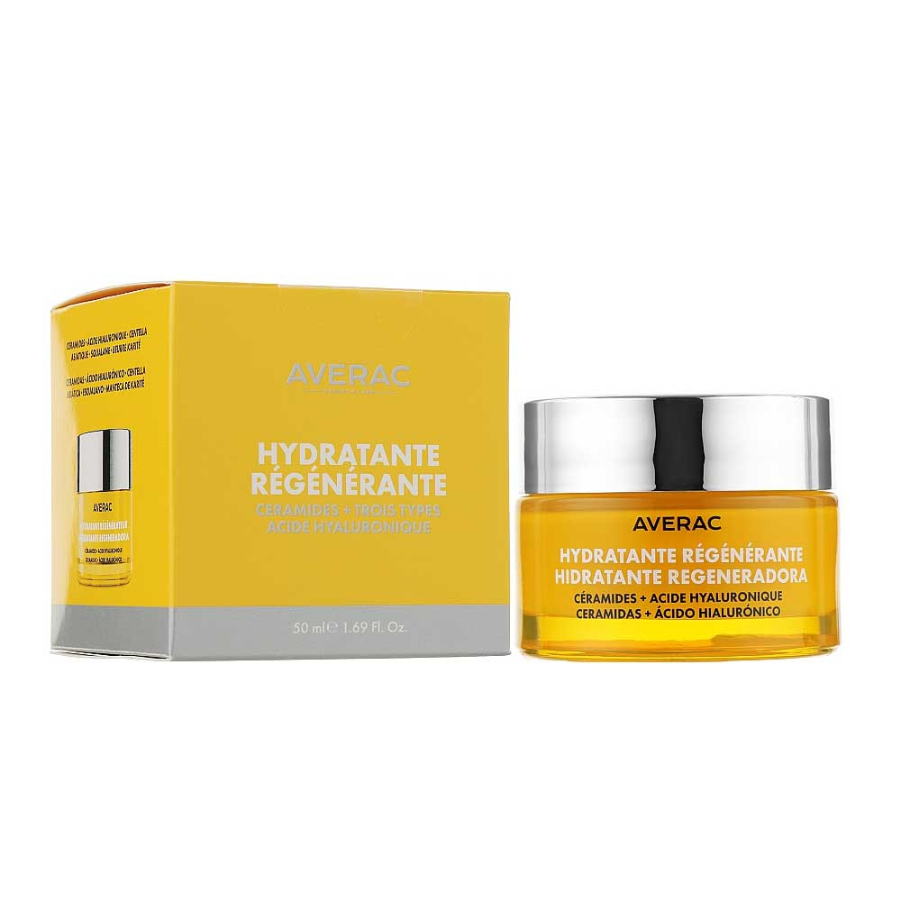 Увлажняющий крем для сухой кожи с церамидами Focus Ceramide Moisturizing Regenerating Averac, 50 мл  Фото 2 
