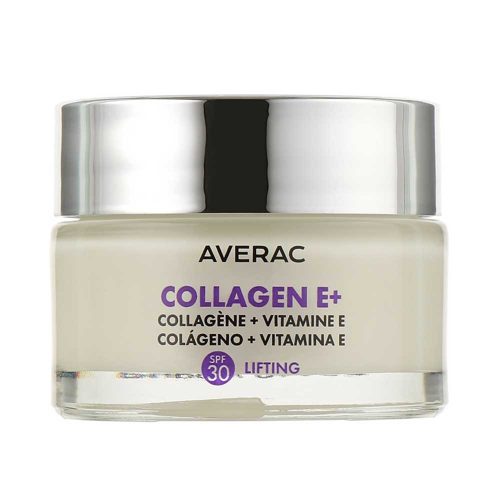 Крем з колагеном та вітаміном Е для обличчя Focus Collagen E+ SPF 30 Averac, 50 мл на beauty-prof.com Крем з колагеном та вітаміном Е для обличчя Focus Collagen E+ SPF 30 Averac, 50 мл
