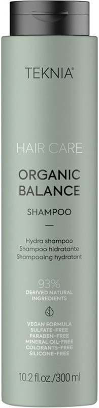 Зволожуючий шампунь для щоденного використання Teknia Organic Balance Lakme, 300 мл
