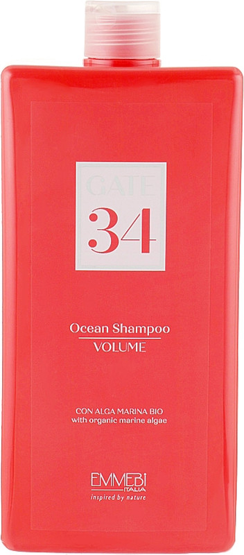 Шампунь для объема Wash Ocean Gate 34 Volume Shampoo Emmebi, 1000 мл