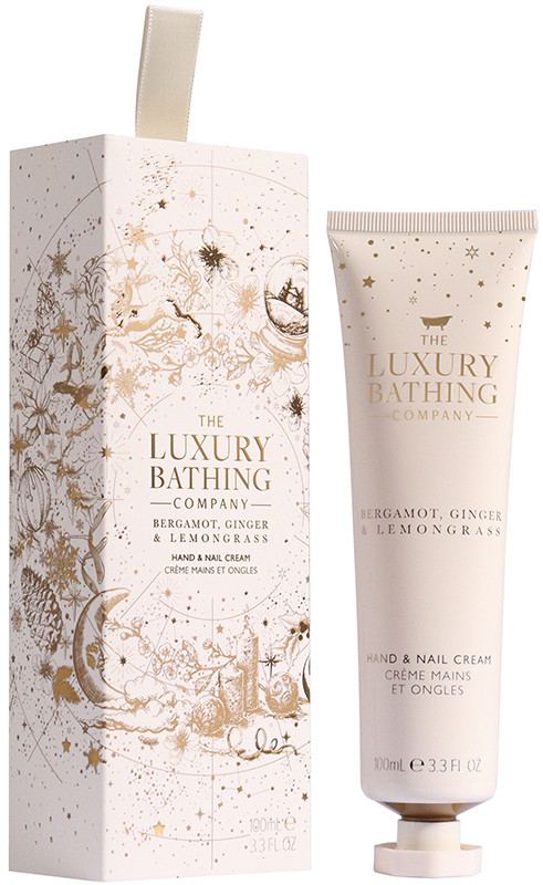 Крем для рук і нігтів Bergamot, Ginger, Lemongrass 2025 The luxury bathing, 100 мл