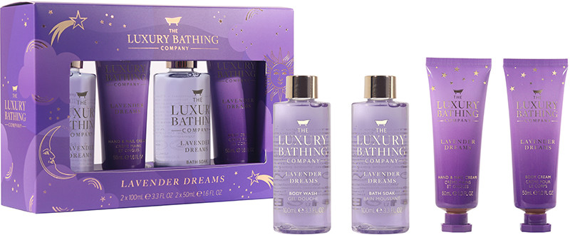 Набір для рук та тіла Dreamy Delights LAV 2025 The luxury bathing, (100мл/100мл/50мл/50мл)