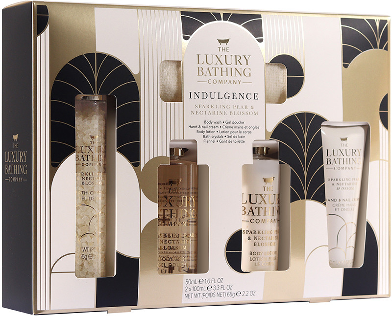 Набір для рук і тіла Indulgence SPN 2025 The luxury bathing, (100мл/100мл/50мл/65г) на beauty-prof.com Фото 3 Набір для рук і тіла Indulgence SPN 2025 The luxury bathing, (100мл/100мл/50мл/65г) Фото 3
