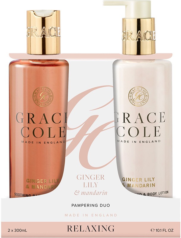 Набір для тіла Ginger Lily & Mandarin Duo Grace Cole, (300мл/300мл) на beauty-prof.com Набір для тіла Ginger Lily & Mandarin Duo Grace Cole, (300мл/300мл)