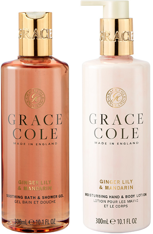 Набір для тіла Ginger Lily & Mandarin Duo Grace Cole, (300мл/300мл) на beauty-prof.com Фото 2 Набір для тіла Ginger Lily & Mandarin Duo Grace Cole, (300мл/300мл) Фото 2