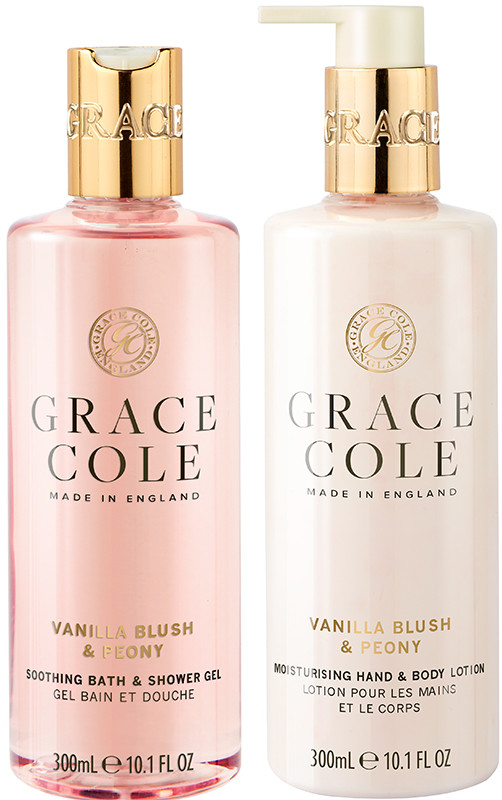 Набір для тіла Vanilla Blush & Peony Duo Grace Cole, (300мл/300мл) на beauty-prof.com Фото 2 Набір для тіла Vanilla Blush & Peony Duo Grace Cole, (300мл/300мл) Фото 2