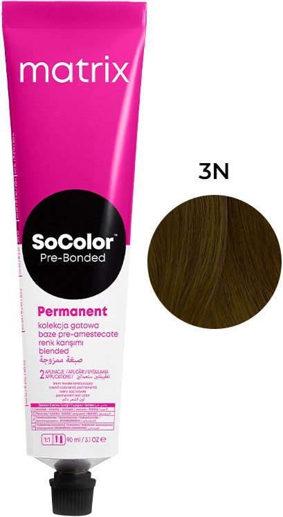 Крем-фарба для волосся PRE Bonded Socolor.beauty 3N Matrix, 90 мл