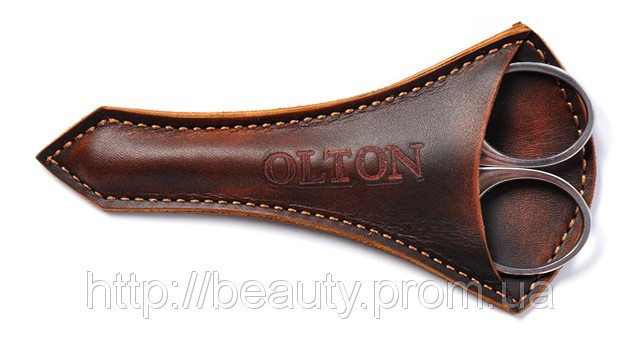 Ножницы + чехол (кожа) Olton 113 мм на beauty-prof.com Фото 3 Ножницы + чехол (кожа) Olton 113 мм Фото 3