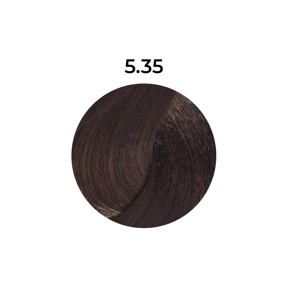 Краска для волос №5.35 темно-каштановый кофейный Biora, 60 мл на beauty-prof.com Фото 2 Краска для волос №5.35 темно-каштановый кофейный Biora, 60 мл Фото 2