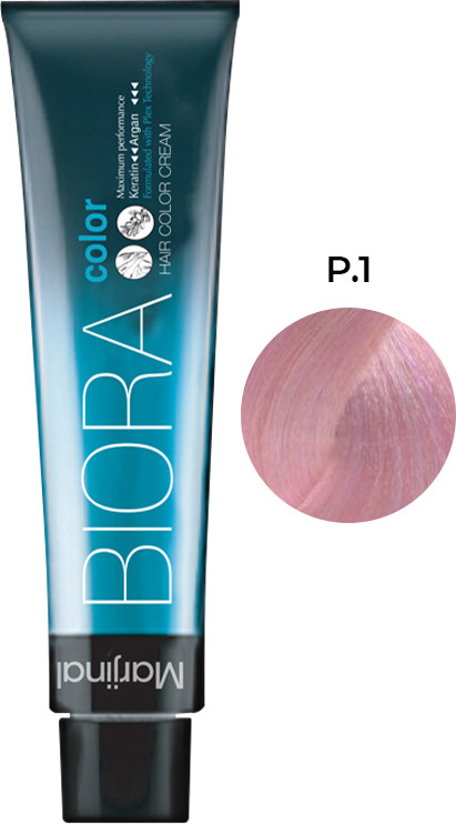 Фарба для волосся Р.1 світло-рожевий Biora, 60 мл на beauty-prof.com Фарба для волосся Р.1 світло-рожевий Biora, 60 мл