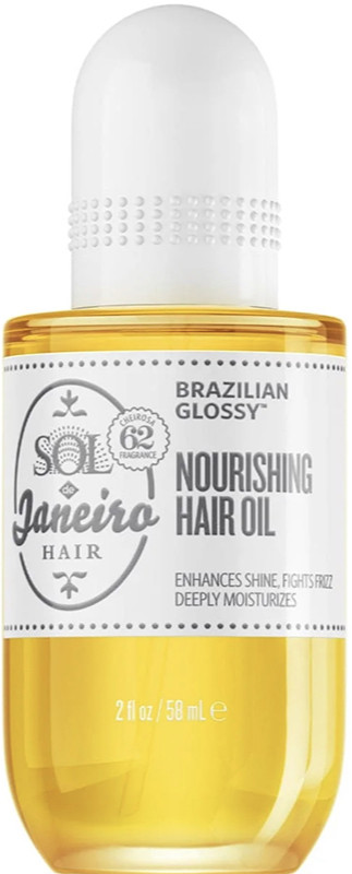 Масло для волос 62 Cheirosa Brazilian Glossy Noirishing Hair Oil Sol de Janeiro, 58 мл