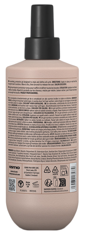 Гель на водній основі для укладання хвилястого волосся Curl Revival NEW Osmo, 250 мл на beauty-prof.com Фото 2 Гель на водній основі для укладання хвилястого волосся Curl Revival NEW Osmo, 250 мл Фото 2