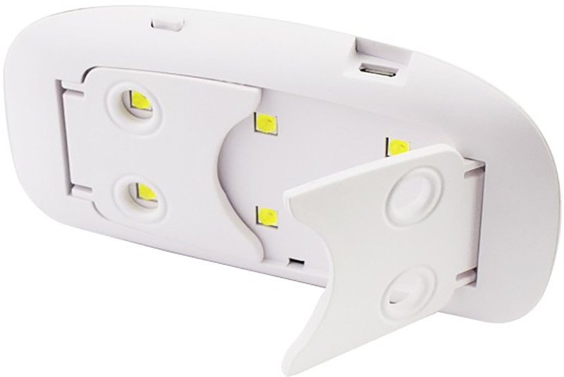 Професійна лампа UV/LED SUN mini для сушіння нігтів, біла 6 Вт  Фото 2 