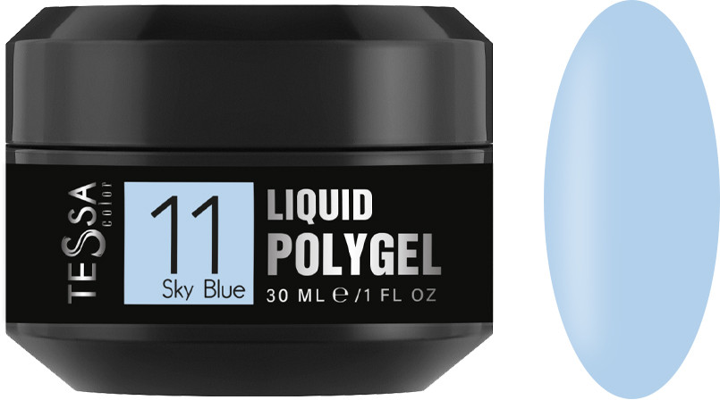 Жидкий полигель  Liquid Polygel № 11 Sku BlueTessa, 30 мл