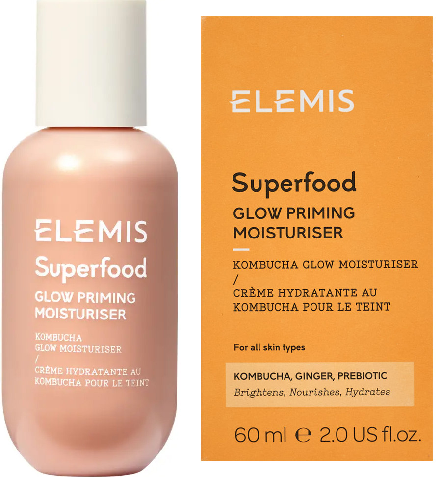 Суперфуд праймер-зволожувач для сяяння шкіри Elemis Superfood Glow Priming Moisturiser, 60 мл на beauty-prof.com Фото 2 Суперфуд праймер-зволожувач для сяяння шкіри Elemis Superfood Glow Priming Moisturiser, 60 мл Фото 2