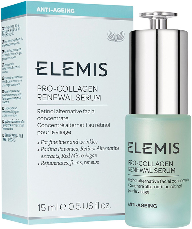 Відновлююча сироватка-альтернатива ретинолу Elemis Pro-Collagen Renewal Serum, 15 мл на beauty-prof.com Фото 2 Відновлююча сироватка-альтернатива ретинолу Elemis Pro-Collagen Renewal Serum, 15 мл Фото 2